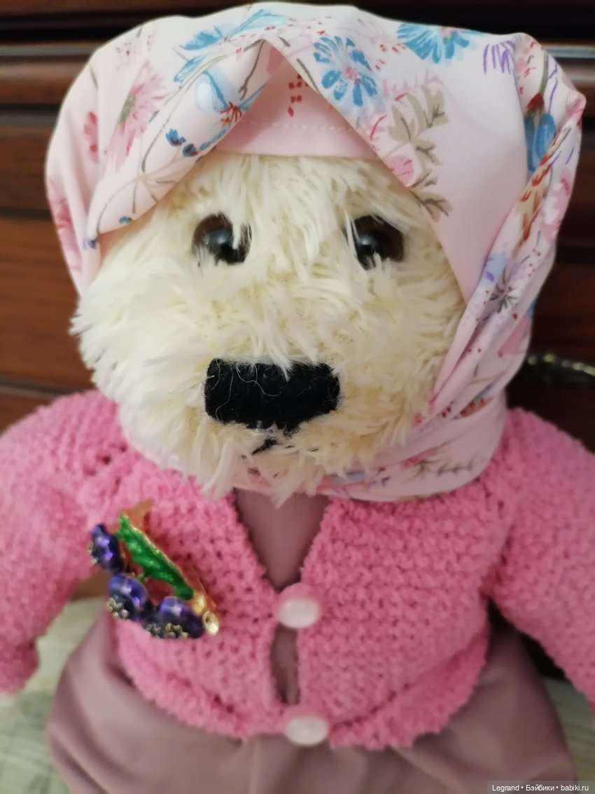 Пембе в новом образе — Плюшевые мишки и игрушки (Teddy Bear): винтаж