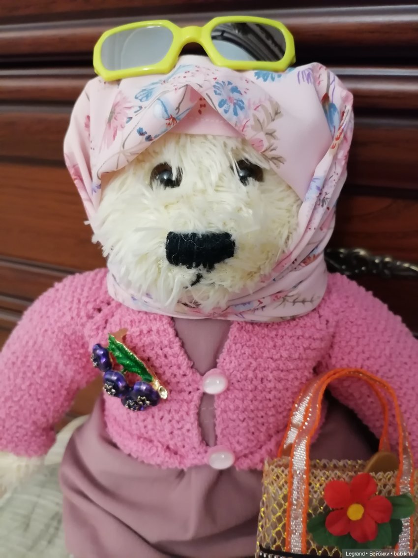 Пембе в новом образе — Плюшевые мишки и игрушки (Teddy Bear): винтаж