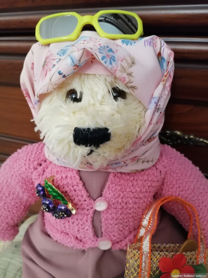 Пембе в новом образе — Плюшевые мишки и игрушки (Teddy Bear): винтаж