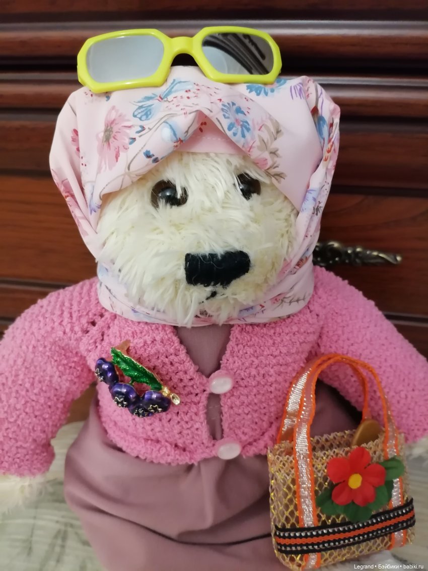 Пембе в новом образе — Плюшевые мишки и игрушки (Teddy Bear): винтаж