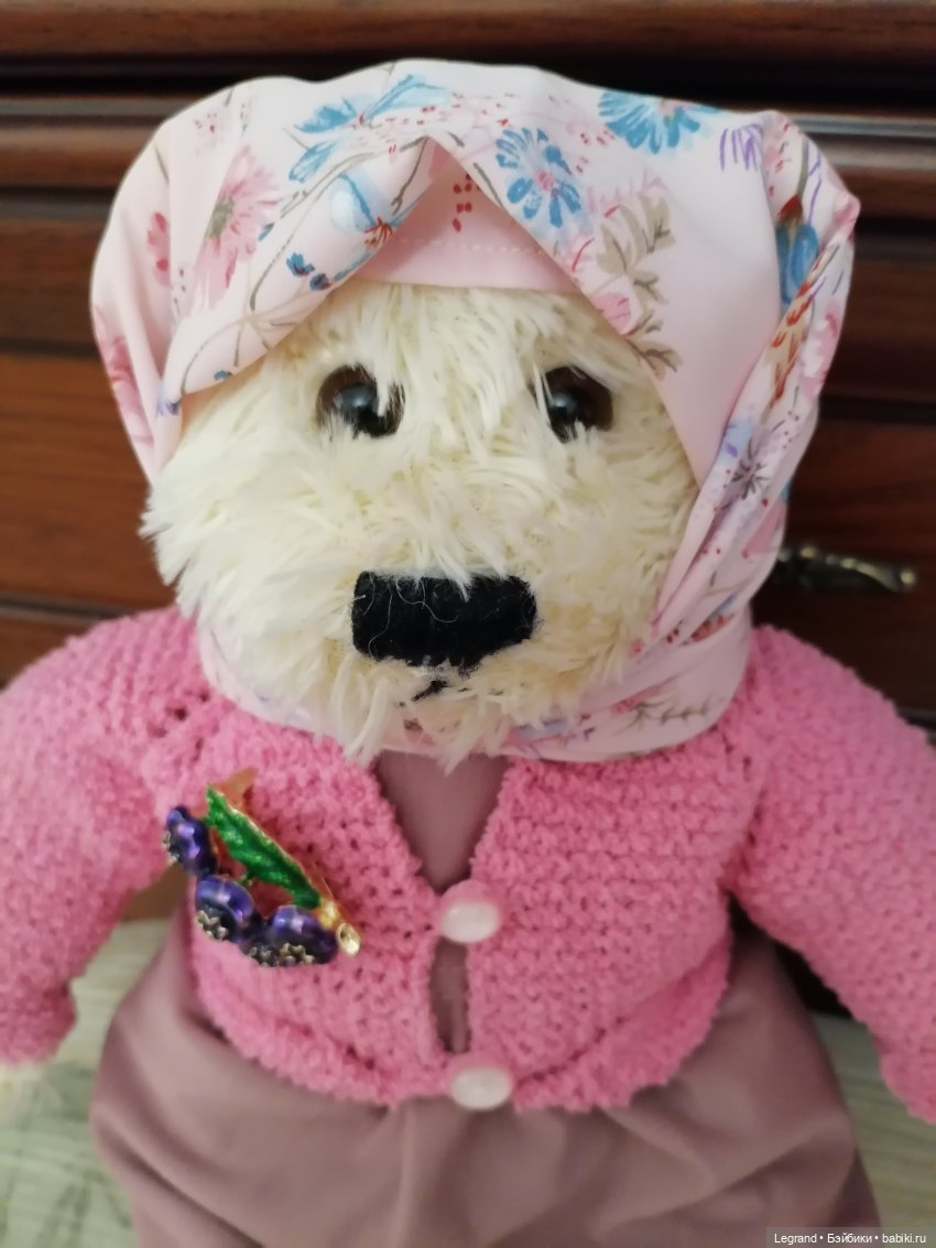 Пембе в новом образе — Плюшевые мишки и игрушки (Teddy Bear): винтаж