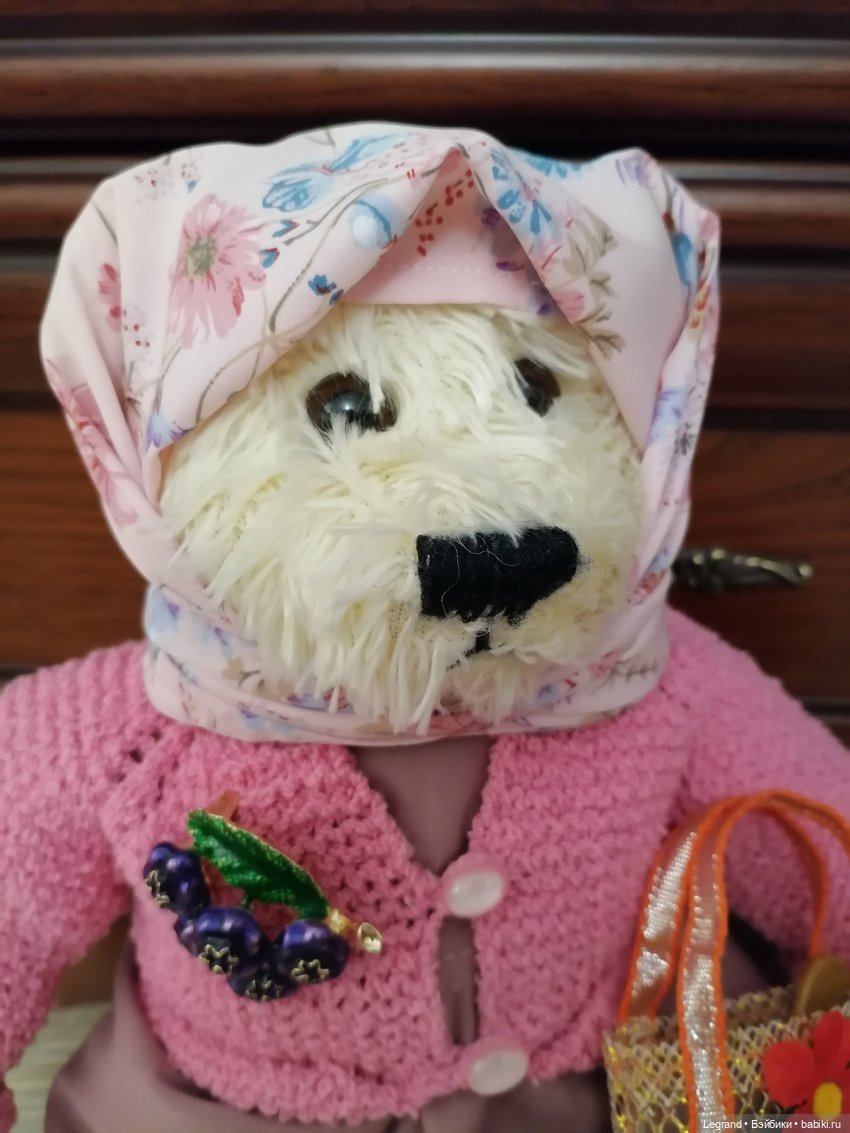 Пембе в новом образе — Плюшевые мишки и игрушки (Teddy Bear): винтаж