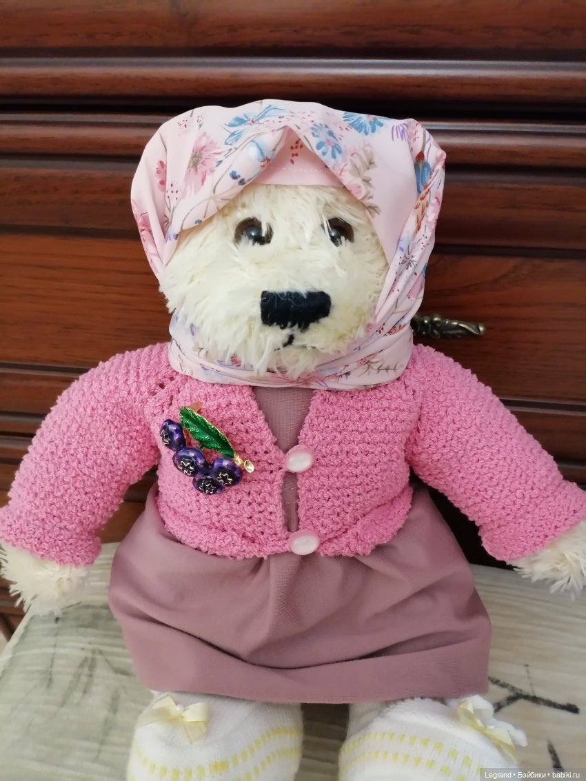 Пембе в новом образе — Плюшевые мишки и игрушки (Teddy Bear): винтаж