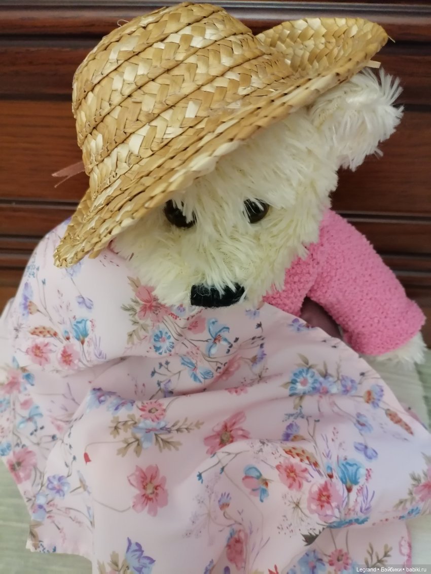 Пембе в новом образе — Плюшевые мишки и игрушки (Teddy Bear): винтаж