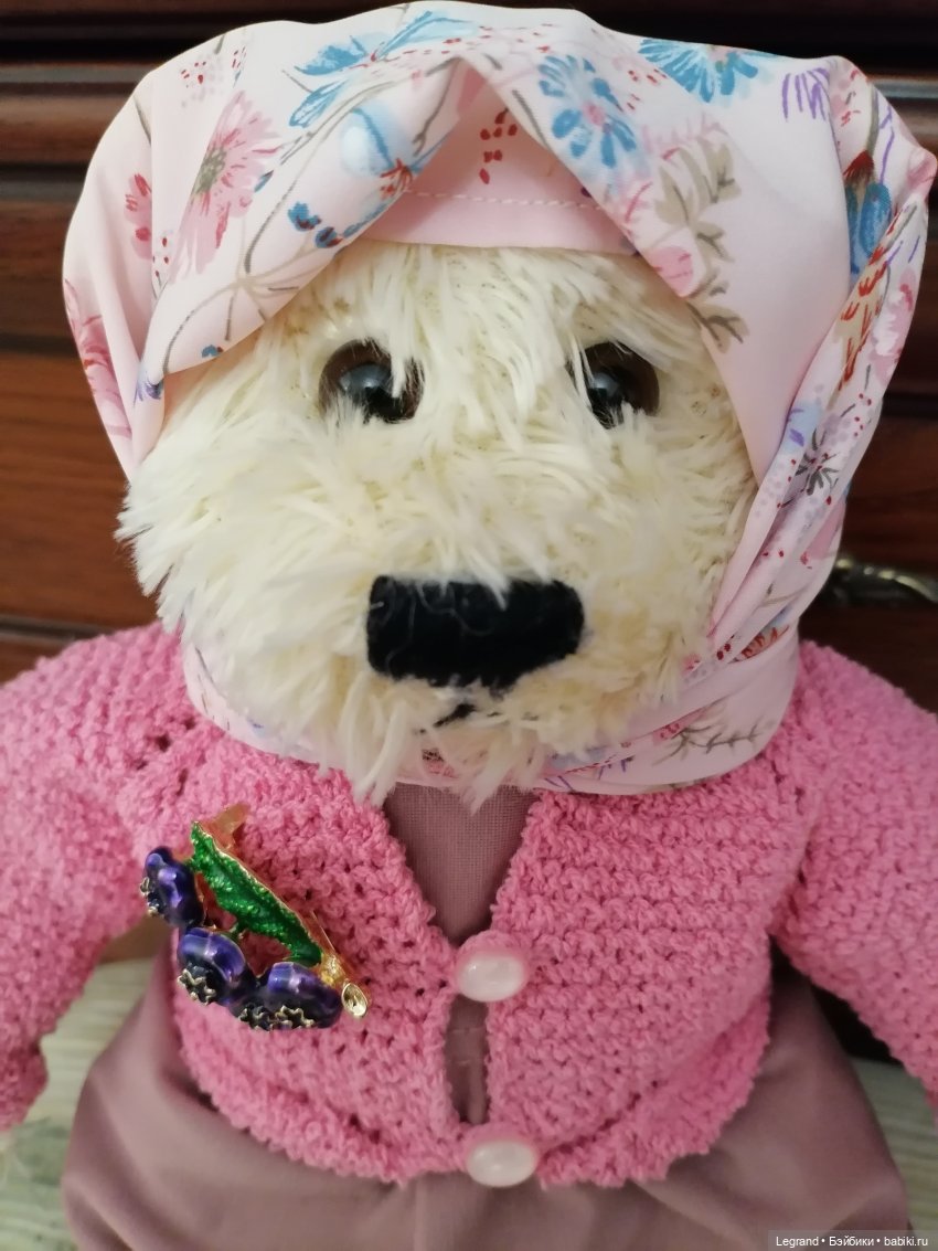 Пембе в новом образе — Плюшевые мишки и игрушки (Teddy Bear): винтаж