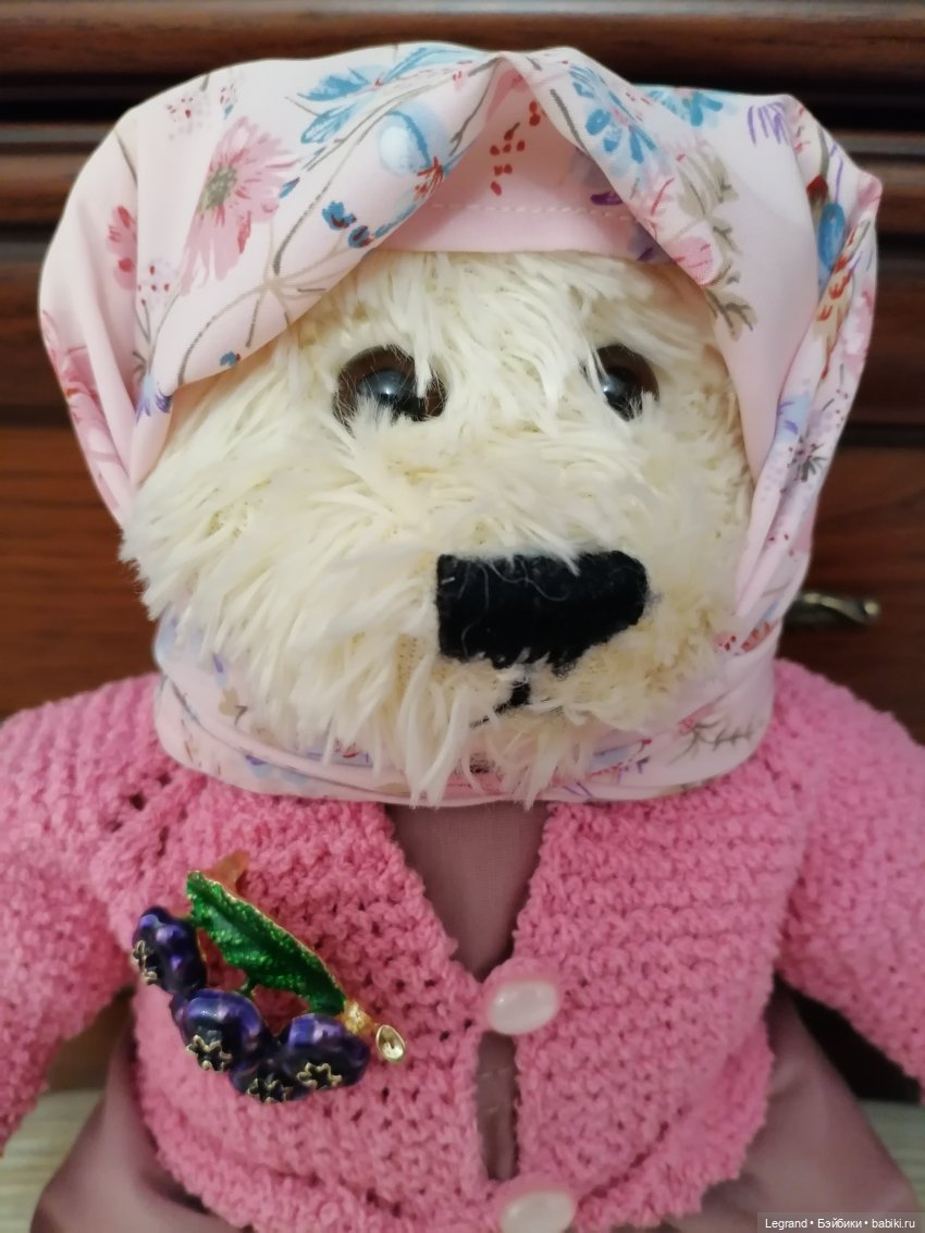 Пембе в новом образе — Плюшевые мишки и игрушки (Teddy Bear): винтаж