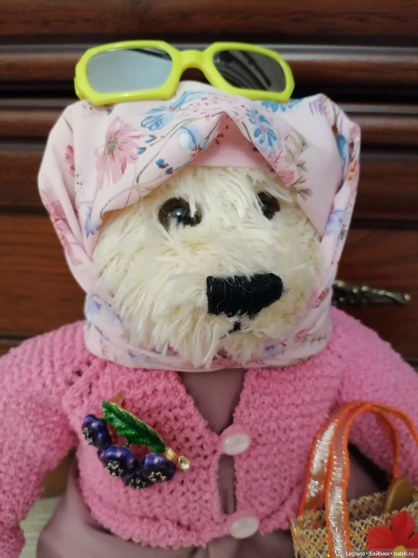 Пембе в новом образе — Плюшевые мишки и игрушки (Teddy Bear): винтаж