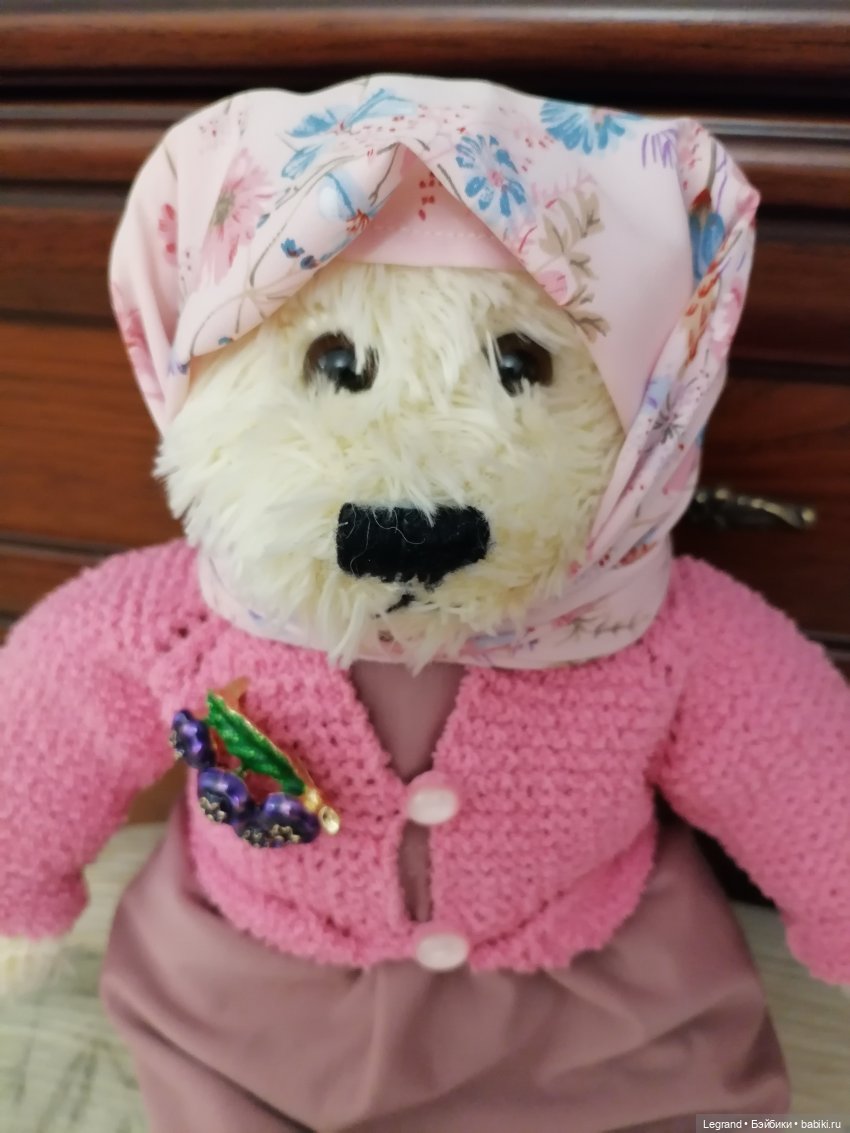 Пембе в новом образе — Плюшевые мишки и игрушки (Teddy Bear): винтаж