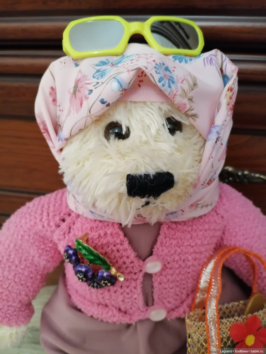 Пембе в новом образе — Плюшевые мишки и игрушки (Teddy Bear): винтаж