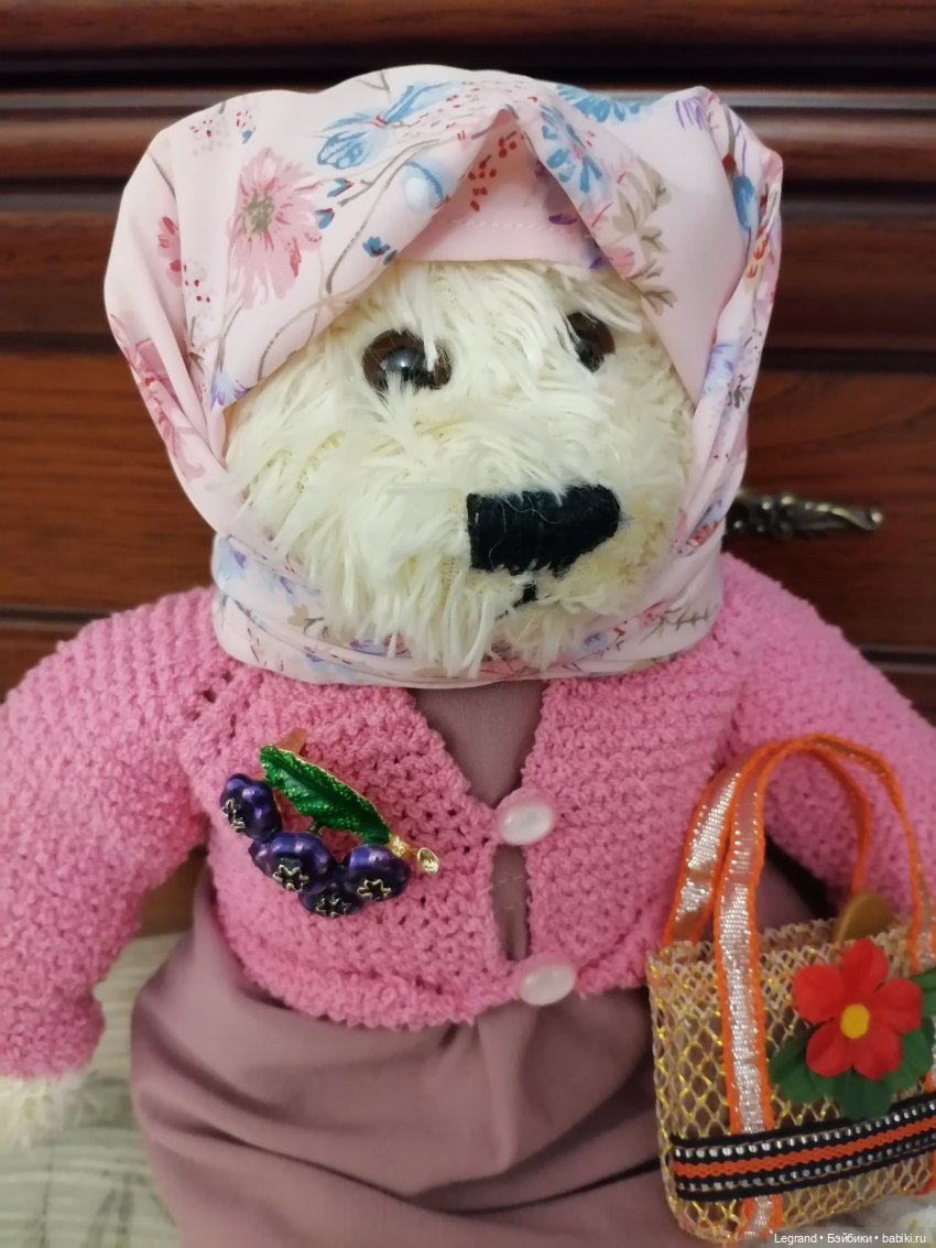 Пембе в новом образе — Плюшевые мишки и игрушки (Teddy Bear): винтаж