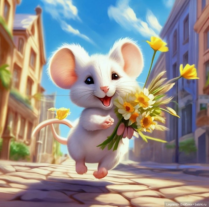 Сказка про Клубничную Мышь