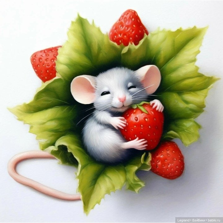 Сказка про Клубничную Мышь