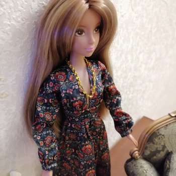 Лурения. Дильшат в платье от Elenpriv