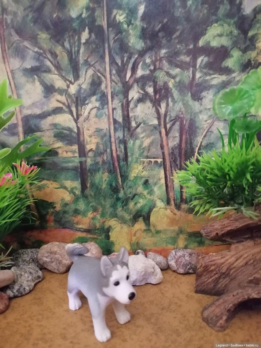 Лурения: питомцы на прогулке