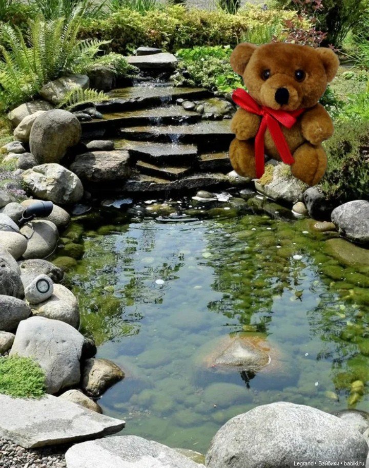 Мишель на отдыхе — Плюшевые мишки и игрушки (Teddy Bear): винтаж (фото 4)