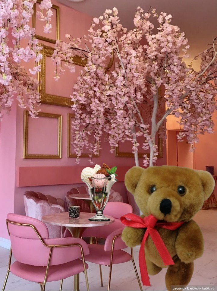 Мишель на отдыхе — Плюшевые мишки и игрушки (Teddy Bear): винтаж