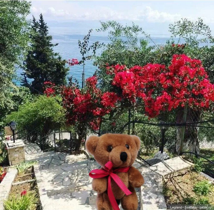 Мишель на отдыхе — Плюшевые мишки и игрушки (Teddy Bear): винтаж