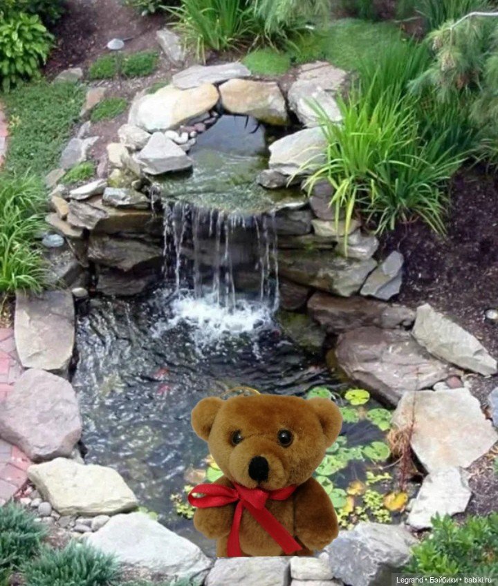 Мишель на отдыхе — Плюшевые мишки и игрушки (Teddy Bear): винтаж (фото 3)