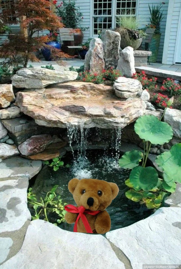 Мишель на отдыхе — Плюшевые мишки и игрушки (Teddy Bear): винтаж (фото 5)