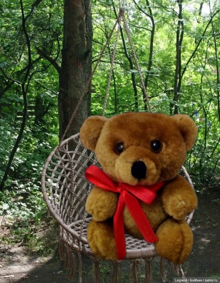 Мишель собирает ягоды🍓 — Плюшевые мишки и игрушки (Teddy Bear): винтаж