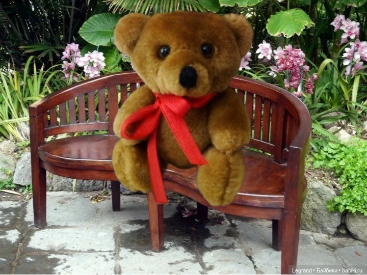 Мишель собирает ягоды🍓 — Плюшевые мишки и игрушки (Teddy Bear): винтаж