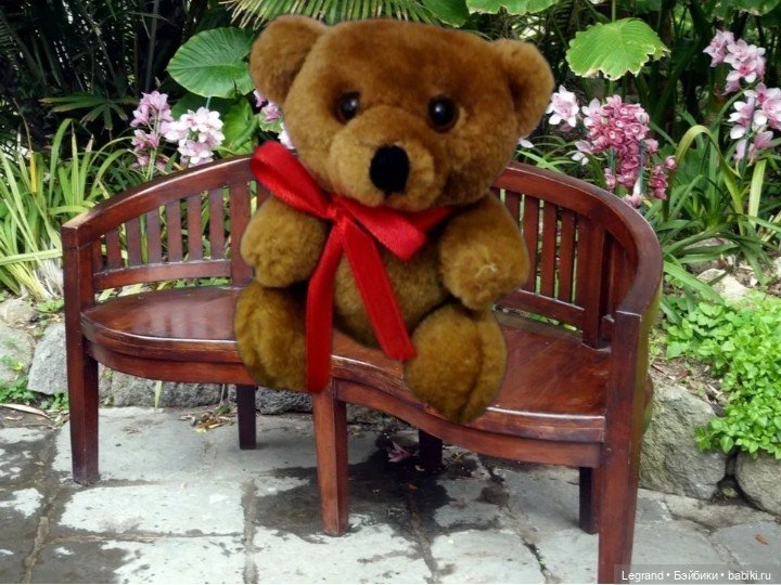 Мишель собирает ягоды🍓 — Плюшевые мишки и игрушки (Teddy Bear): винтаж