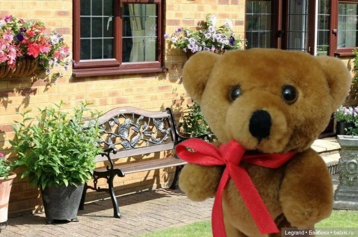 Мишель собирает ягоды🍓 — Плюшевые мишки и игрушки (Teddy Bear): винтаж