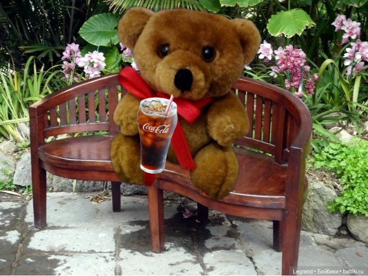 Мишель собирает ягоды🍓 — Плюшевые мишки и игрушки (Teddy Bear): винтаж