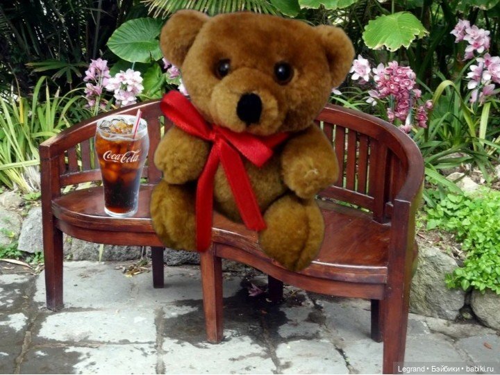 Мишель собирает ягоды🍓 — Плюшевые мишки и игрушки (Teddy Bear): винтаж