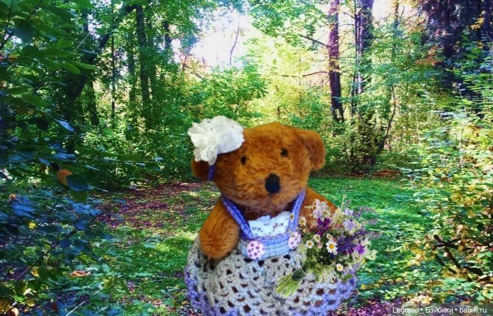 Из жизни моих мишек: Мишель и Гюлиз в лесу