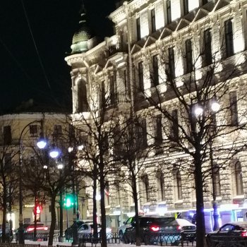 Санкт-Петербург. Февраль. Вечер
