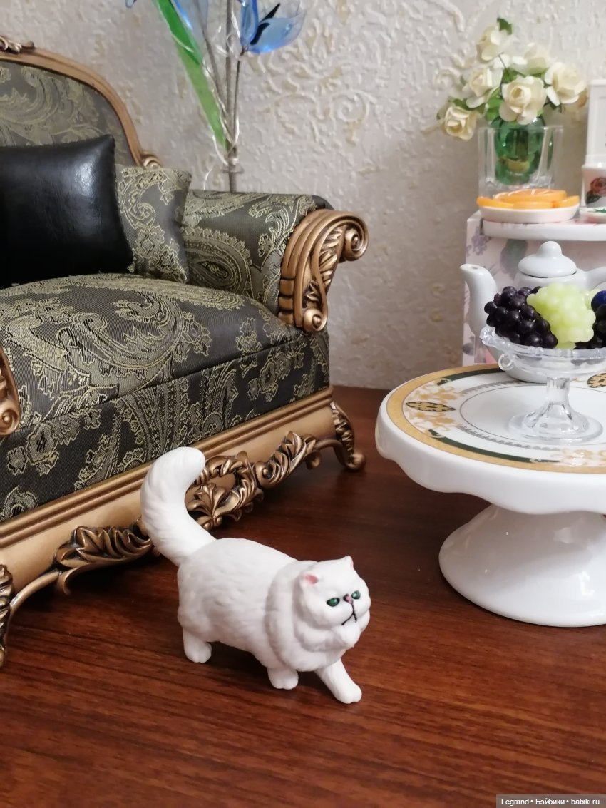 Кошка. Стихи Жак-Анжа — Интересные игрушки и фигурки (разное): редкие