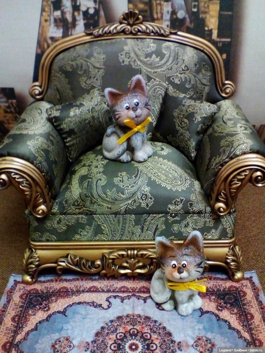 Кошка. Стихи Жак-Анжа — Интересные игрушки и фигурки (разное): редкие