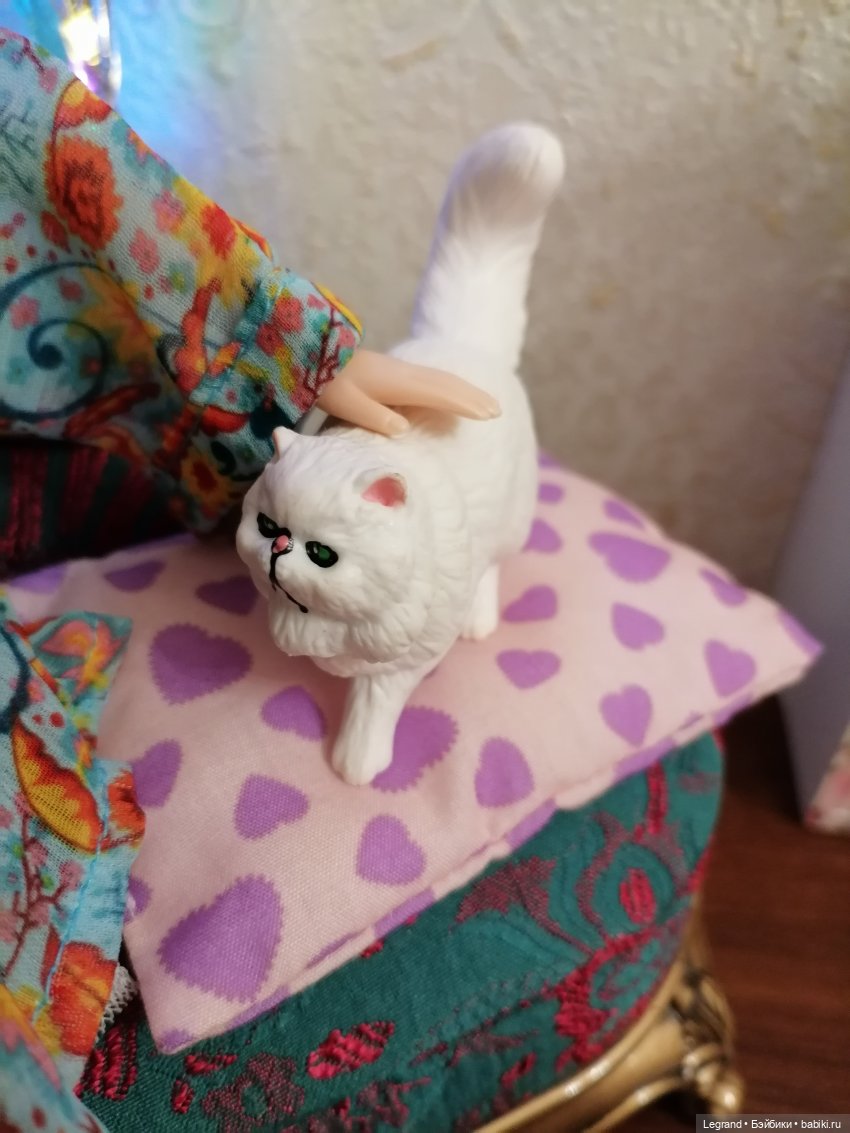 Кошка. Стихи Жак-Анжа — Интересные игрушки и фигурки (разное): редкие