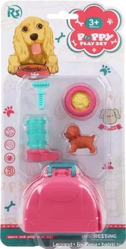 Набор для собачек и кошек 1:6 от Kari | Бэйбики Набор для собачек и кошек 1:6 от Kari (фото 4)