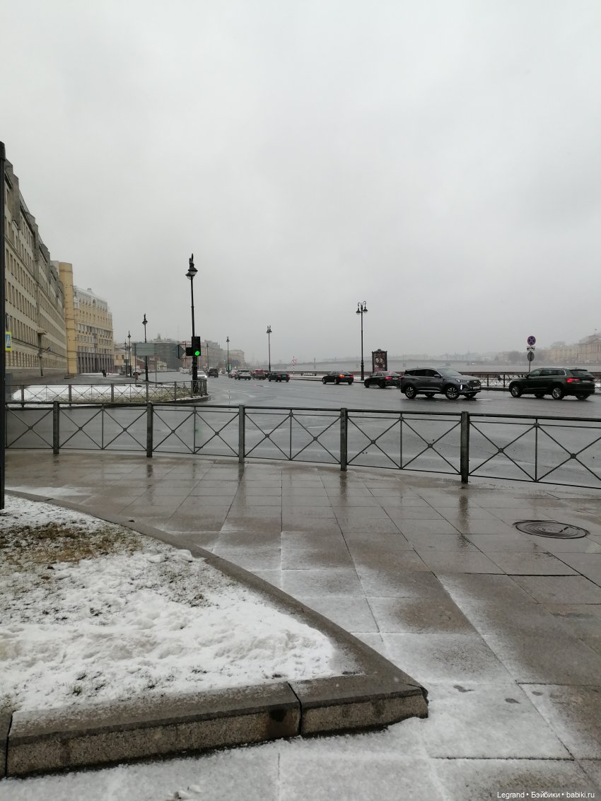 Санкт-Петербург: зима в апреле. Прогулка с собачками - часть вторая