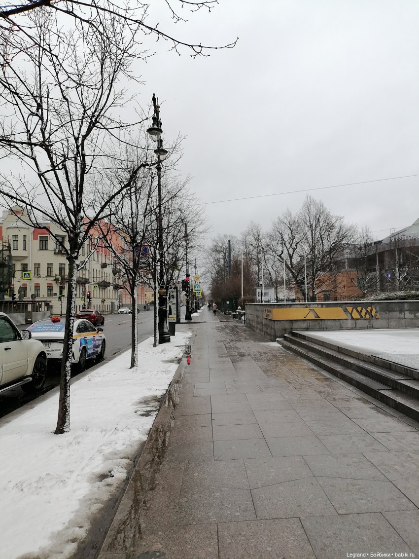 Санкт-Петербург: зима в апреле. Прогулка с собачками - часть первая