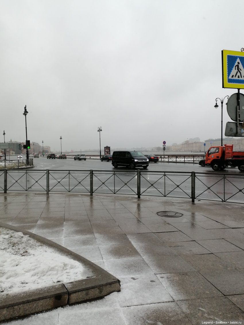 Санкт-Петербург: зима в апреле. Прогулка с собачками - часть вторая