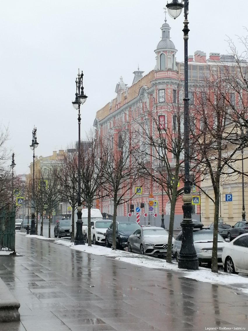 Санкт-Петербург: зима в апреле. Прогулка с собачками - часть вторая