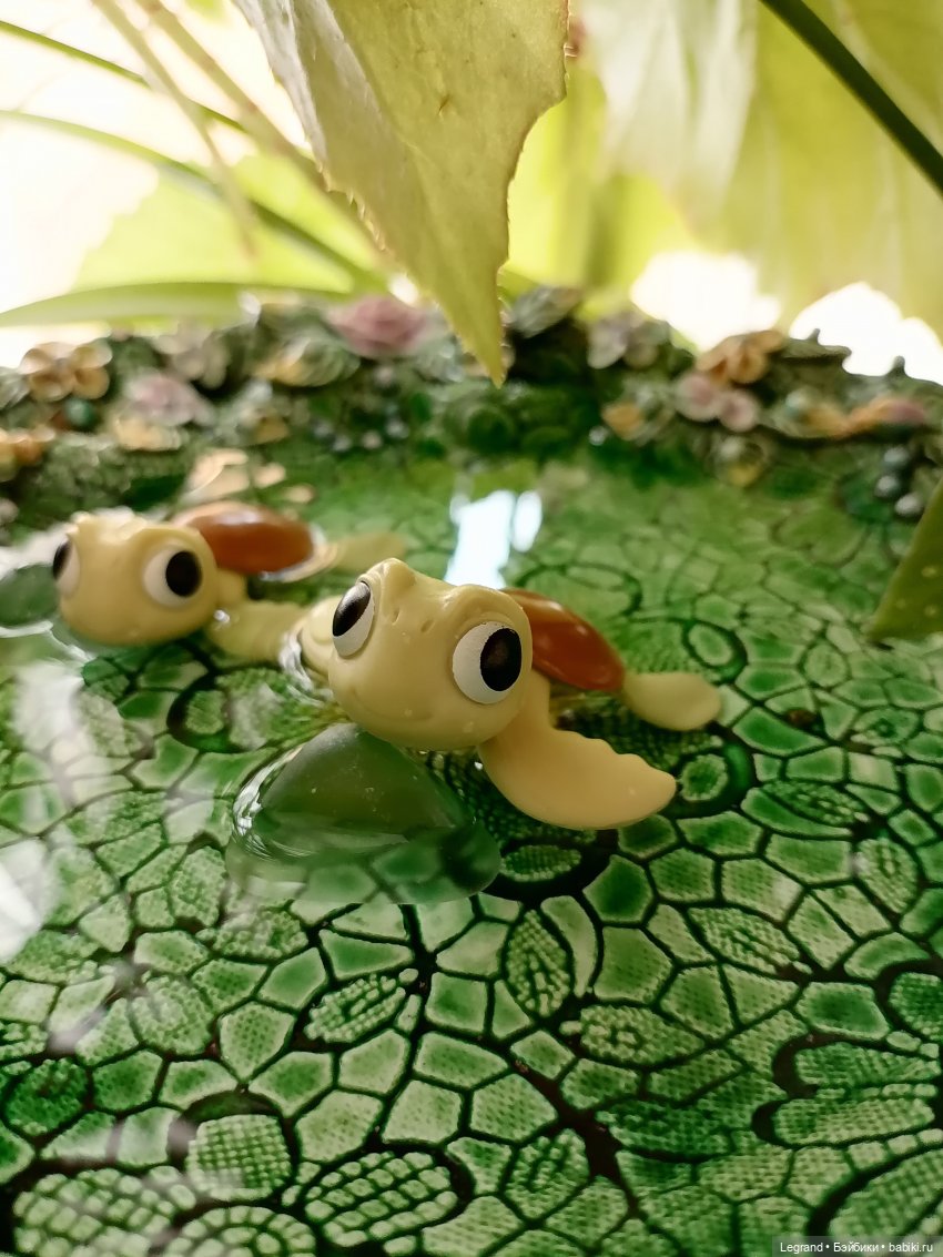 Лурения: Барин и черепашки в купальне