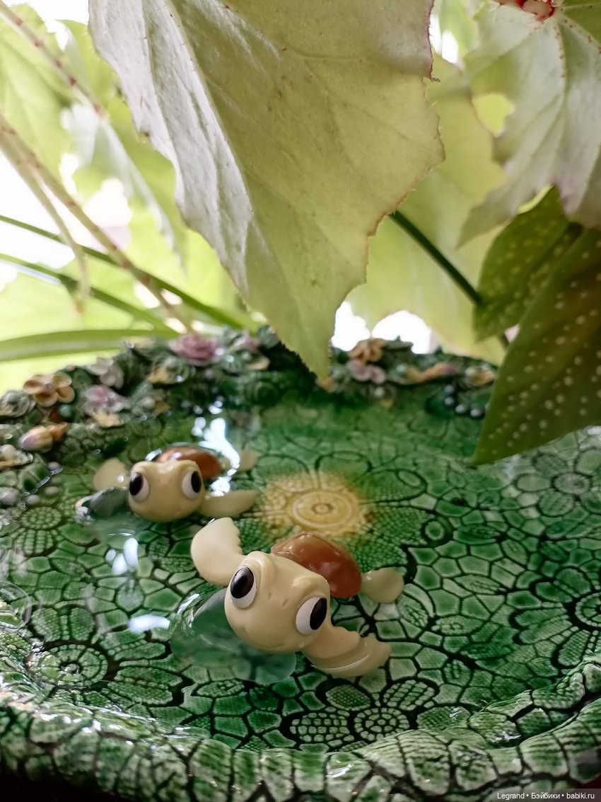 Лурения: Барин и черепашки в купальне