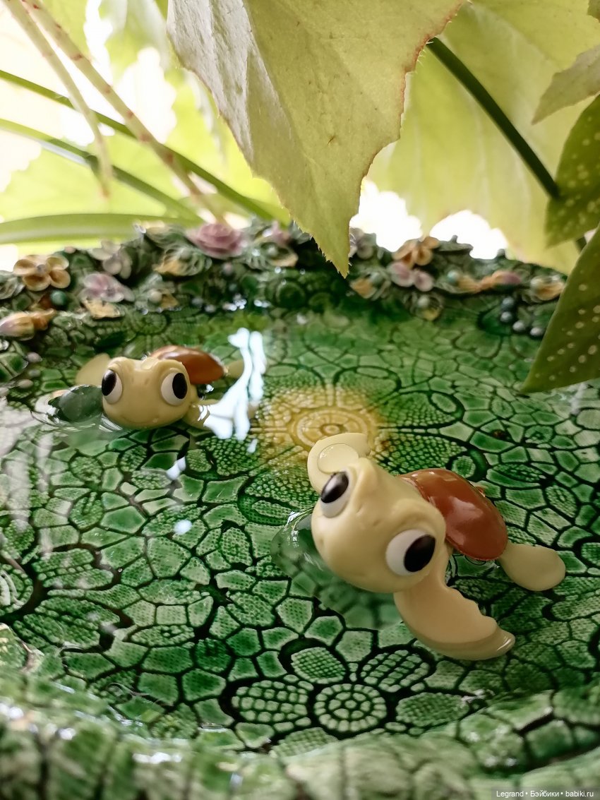 Лурения: Барин и черепашки в купальне