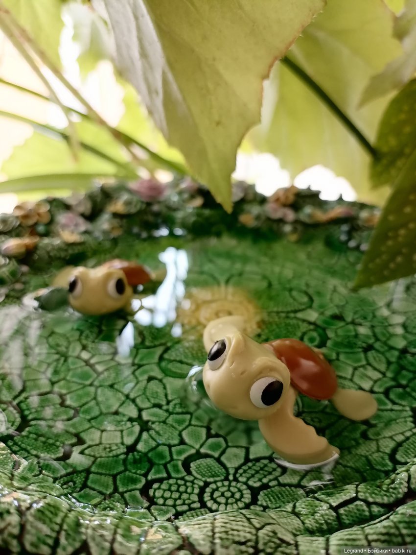 Лурения: Барин и черепашки в купальне