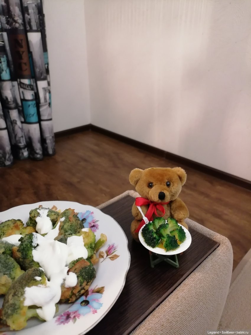 Мишель и я: ужин — Плюшевые мишки и игрушки (Teddy Bear): винтаж