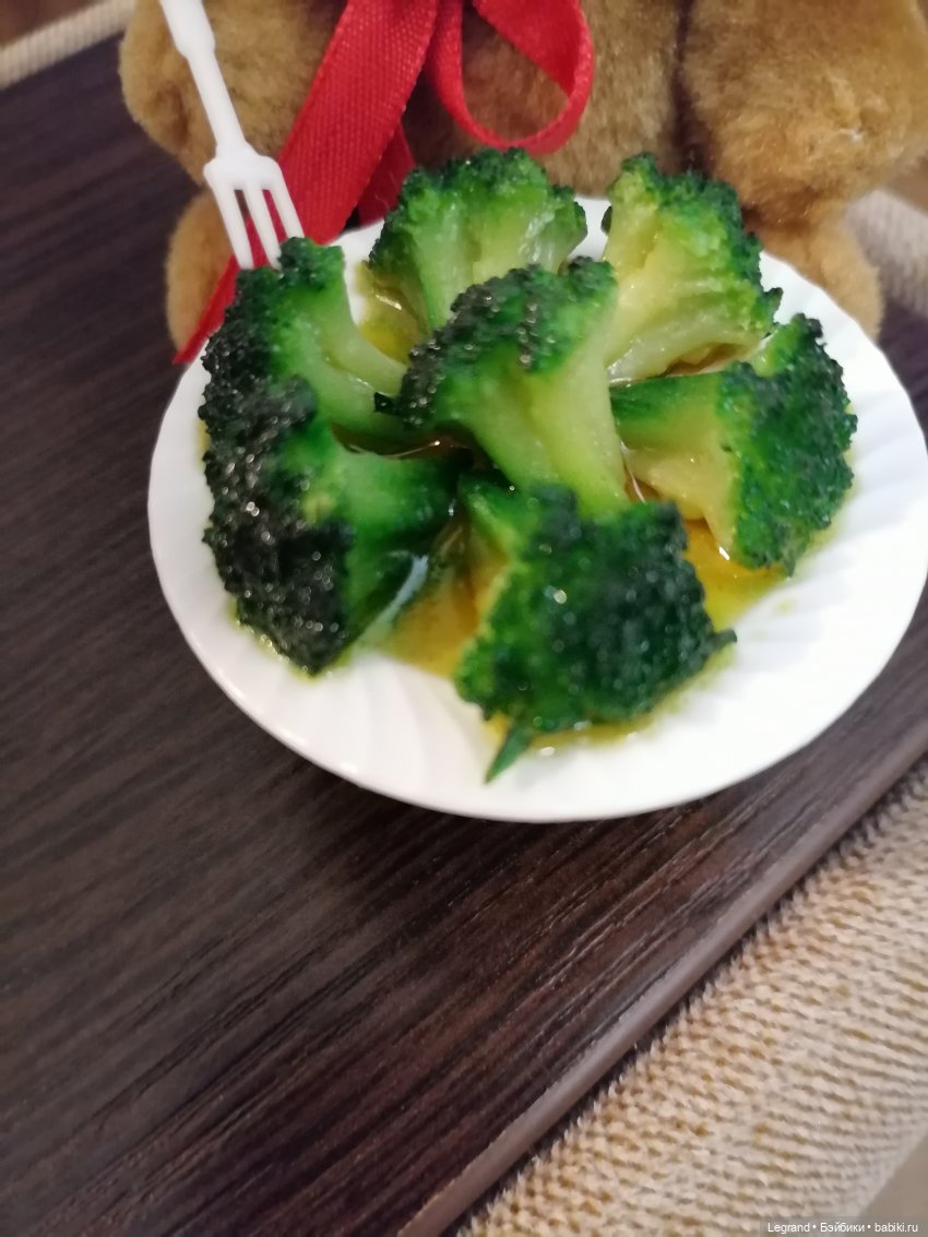 Мишель и я: ужин — Плюшевые мишки и игрушки (Teddy Bear): винтаж (фото 4)