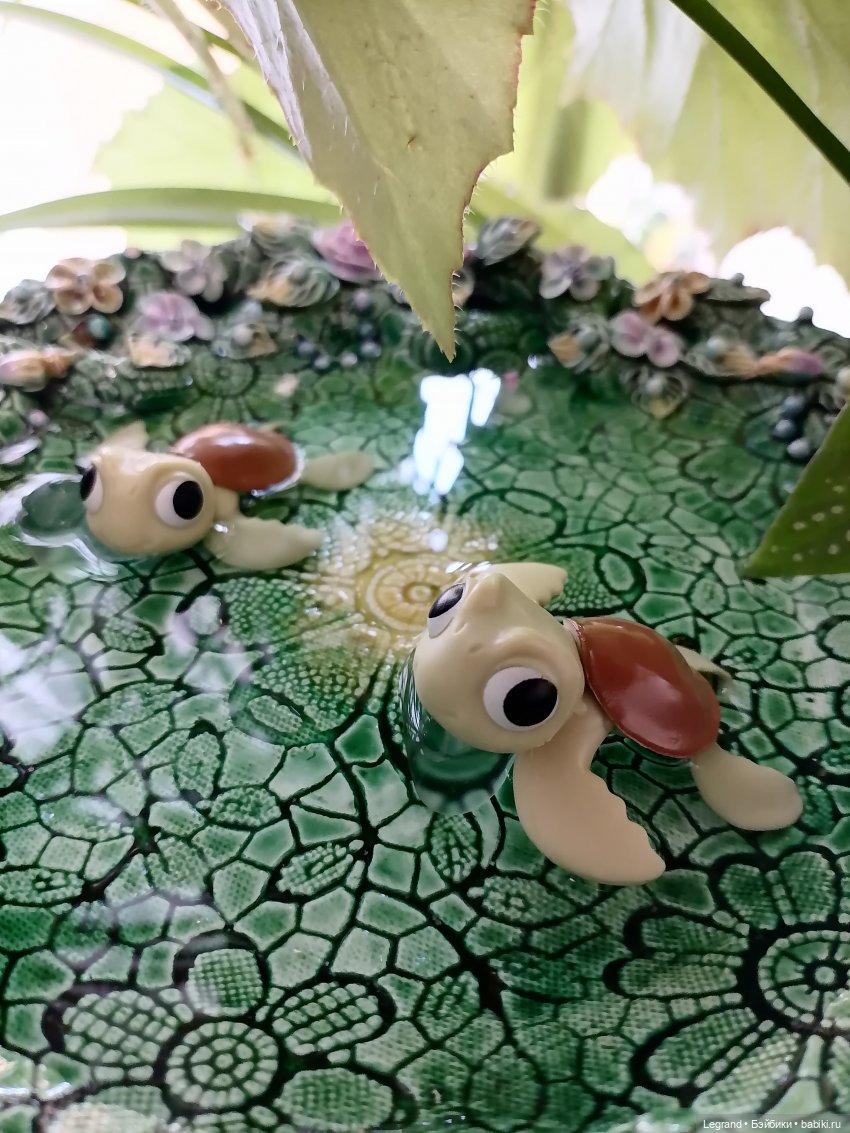 Лурения: Барин и черепашки в купальне