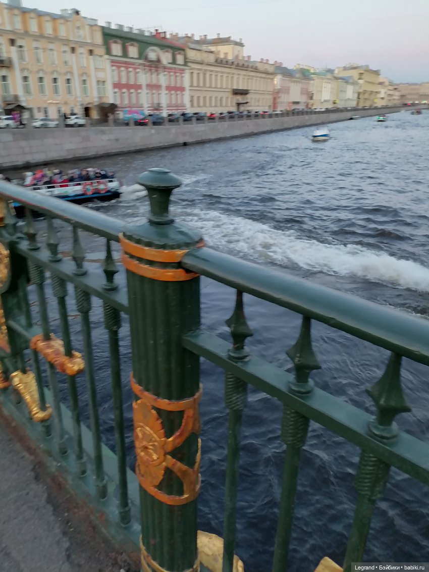 Санкт-Петербург: Мойка, Фонтанка, мосты