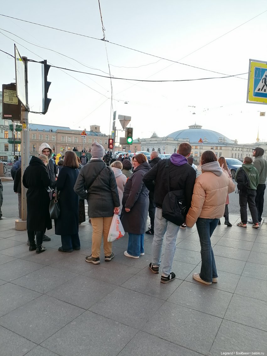 Санкт-Петербург: прогулка с Мишелем - по дороге к Фонтанке