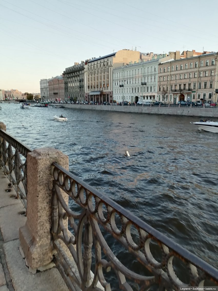 Санкт-Петербург: прогулка с Мишелем - Фонтанка