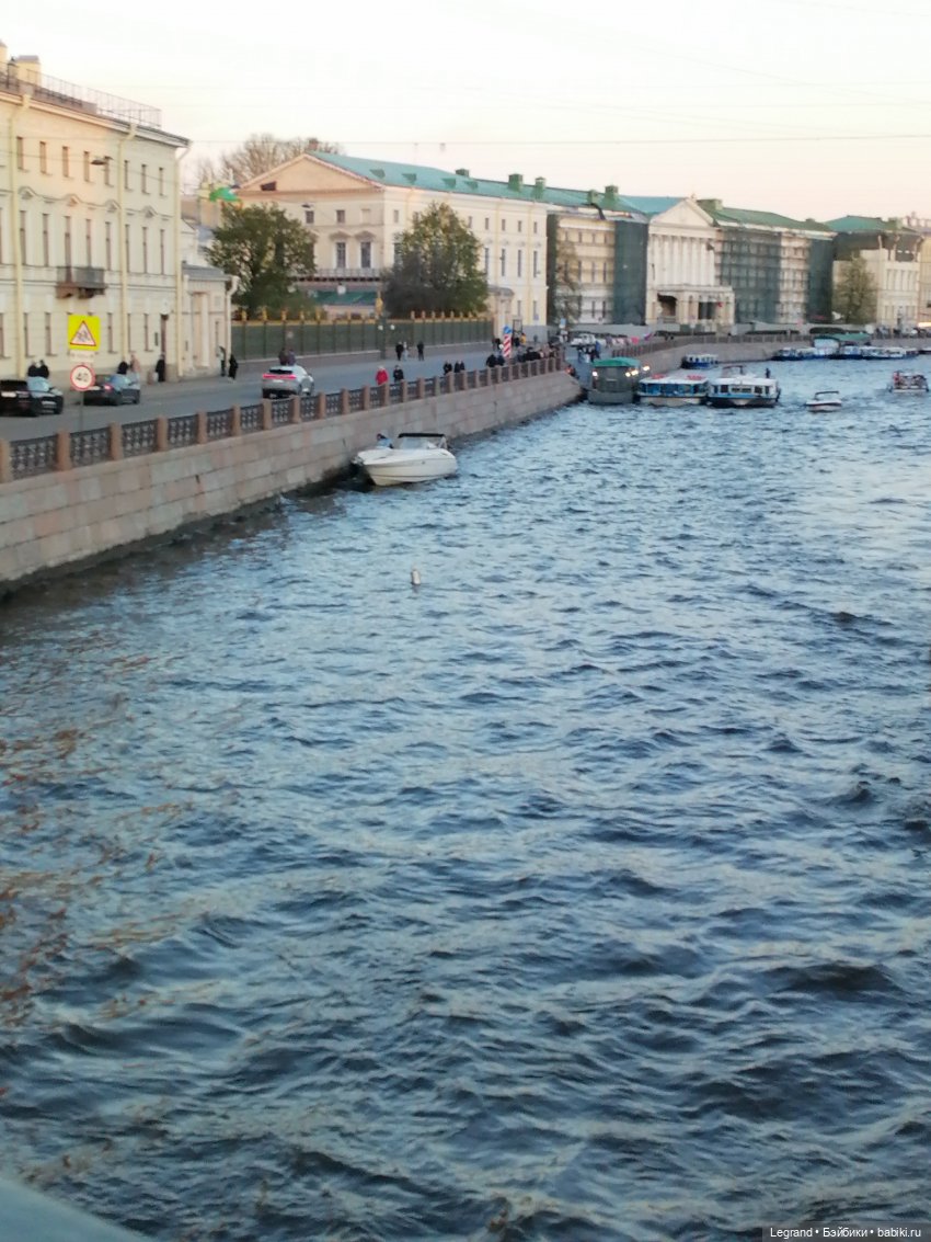 Санкт-Петербург: прогулка с Мишелем - Фонтанка